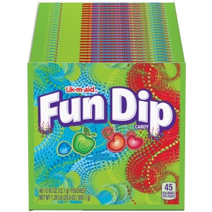 Lik-M-Aid Fun Dip, Assorted Flavor, 48-Count